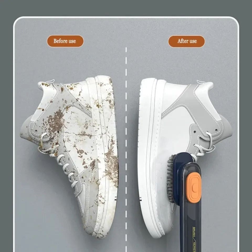 New Liquid Shoe Brush, Shoe Brushes With Liquid Dispenser, Multifunctional Soft Bristled Clothes Board Brush C, Household Laundry Cleaning Brush, Automatic Liquid Discharge Shoes Brush, Long Handle Laundry Clothes Brush Tool New Liquid Shoe Brush, Shoe Brushes With Liquid Dispenser, Multifunctional Soft Bristled Clothes Board Brush C, Household Laundry Cleaning Brush, Automatic Liquid Discharge Shoes Brush, Long Handle Laundry Clothes Brush Tool